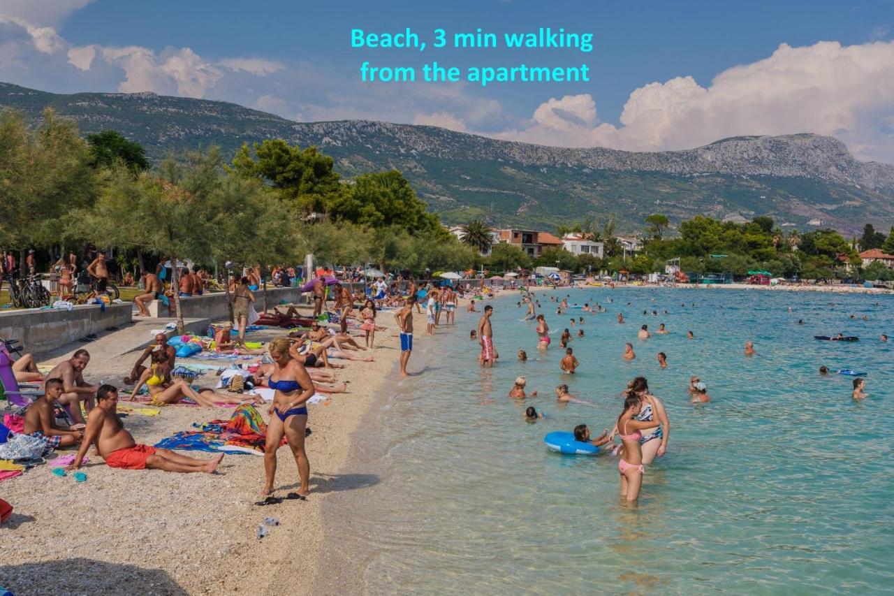 Seafront Apartments Karlo Kaštela Kültér fotó